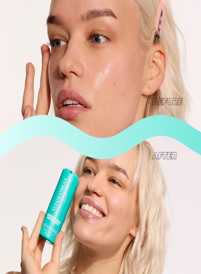 Vitamasques Vegan Snail Mucin Serum Moisturizer With Aloe Vera Complex Korean Skin Care- 1.01 fl. oz - Image 2